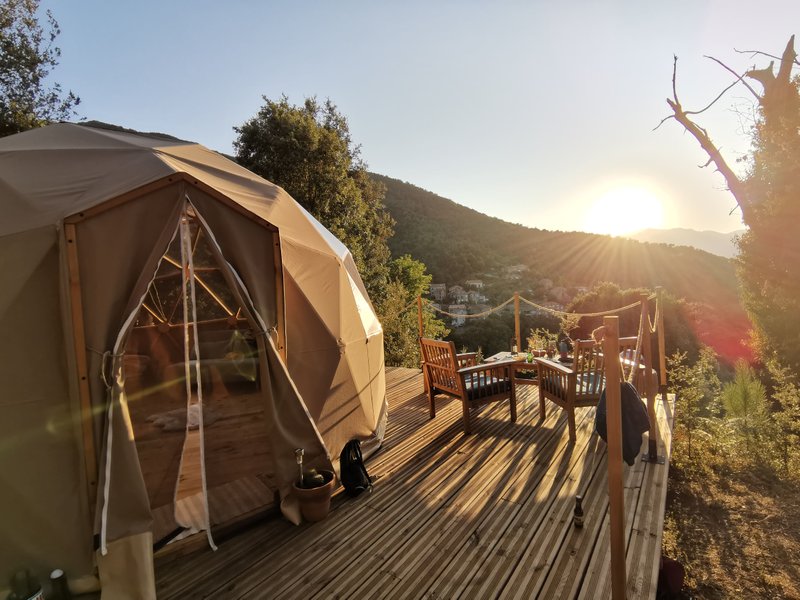 Le dôme de Mimi : Dôme en Corse – dôme à Ucciani, Corse-du-Sud