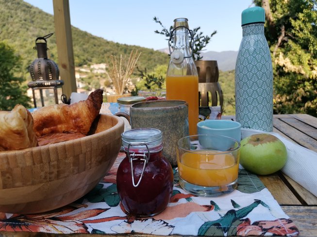 Chambre dôme sous les étoiles à Ucciani
