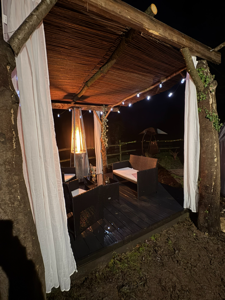 Chambre dôme sous les étoiles à Baguer-Morvan