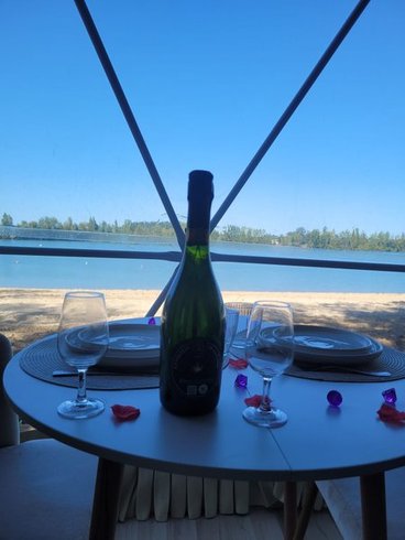 Le Dôme romantique du lac de la Cadie & Spa : Dôme en Aquitaine (Nouvelle Aquitaine) – cadre naturel Gironde