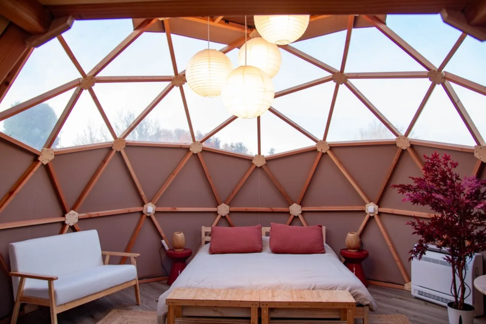 Le Dôme du Levant & Spa, Cinéma : Dôme en Lorraine (Grand Est) - dôme à Holving, Moselle