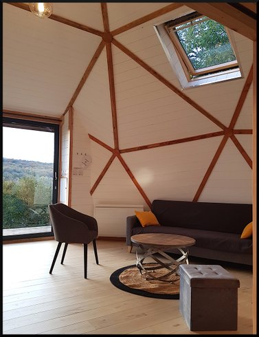 Le Dôme du Pré en Bulle : Dôme en Bourgogne (Bourgogne-Franche-Comté) – photo 6 sur 16