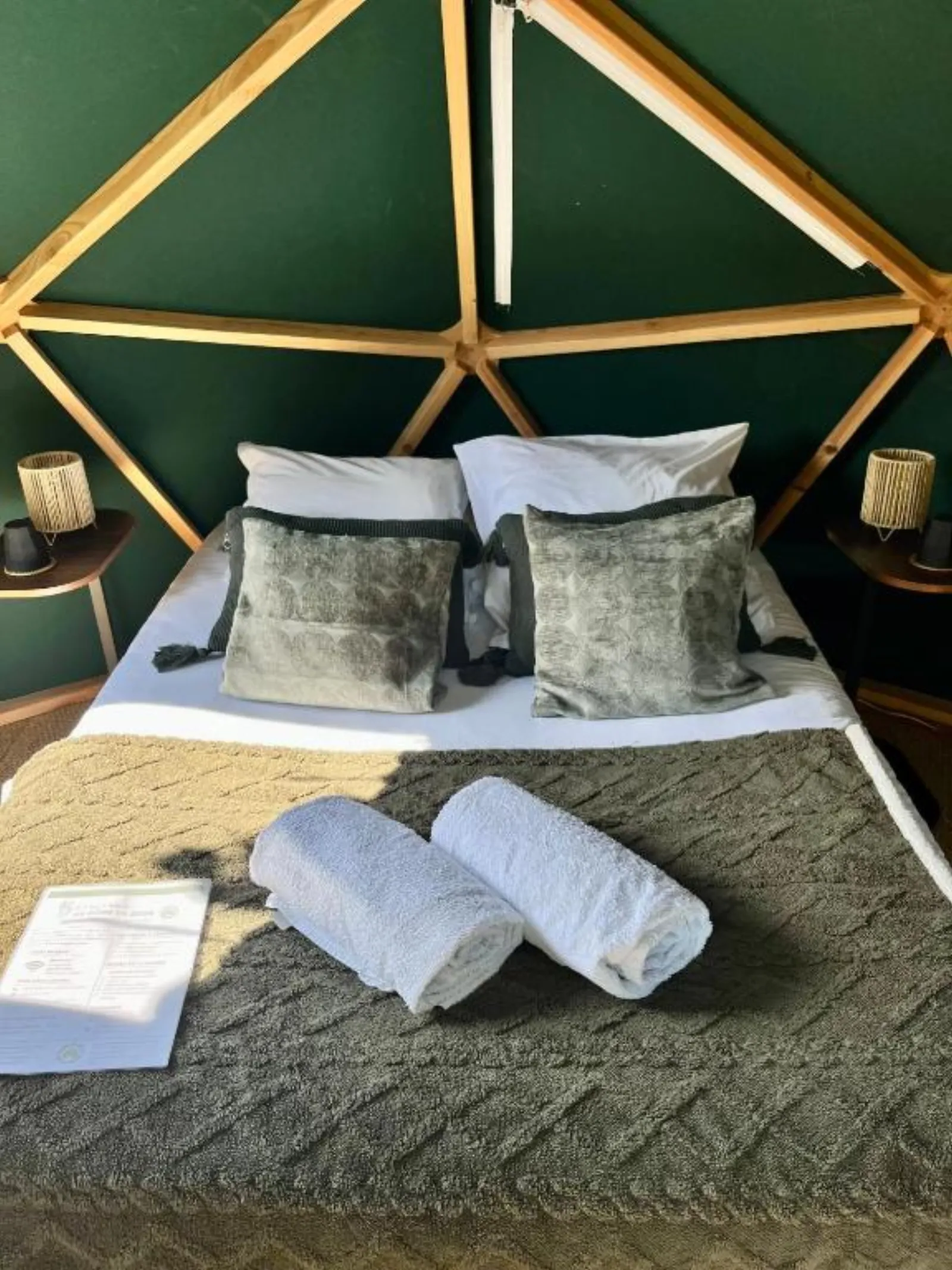 Chambre dôme sous les étoiles à Moisson