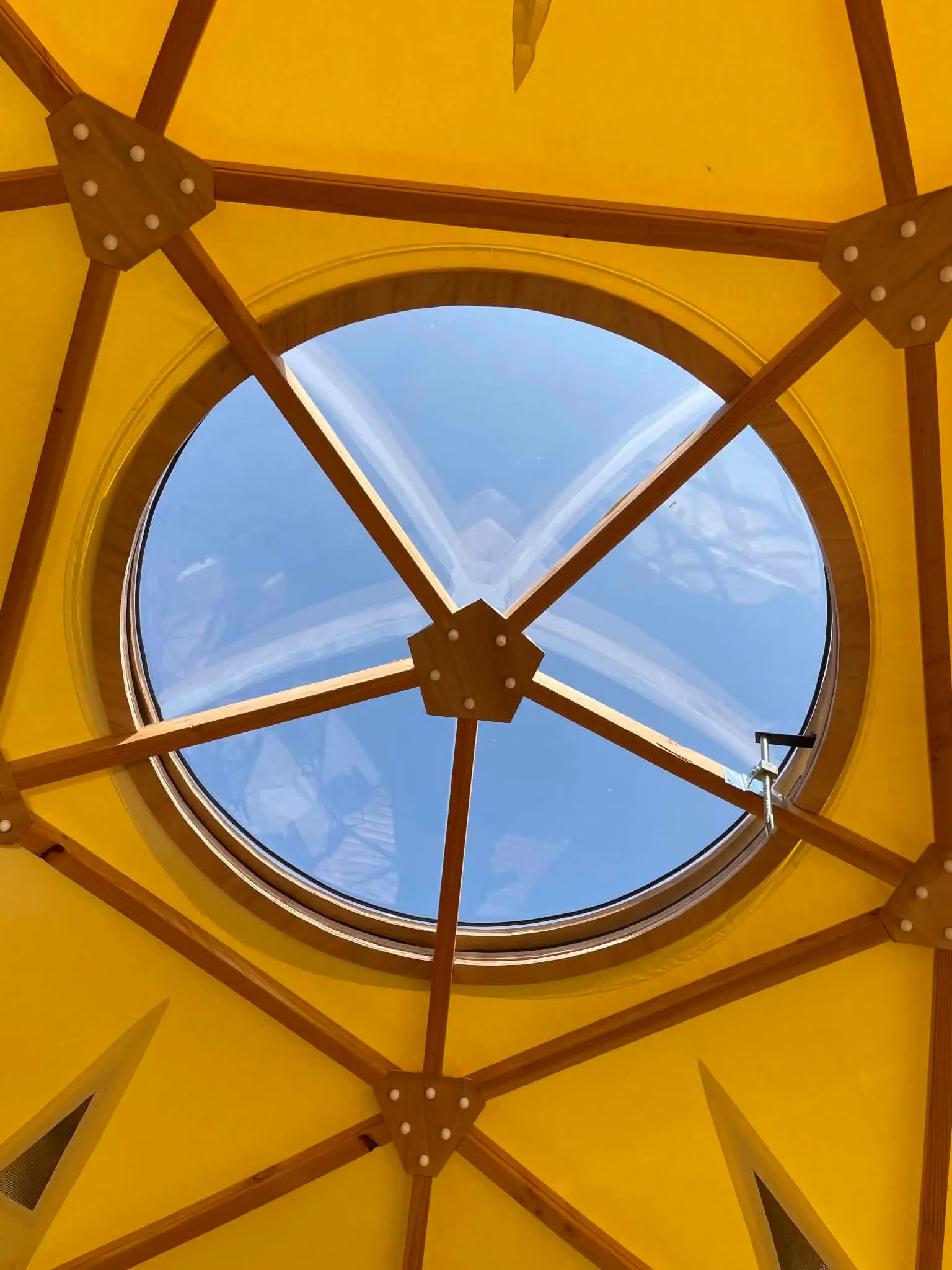 Le Géodoudôme - Dôme de 30 m² sous un ciel préservé (Courdemanche, Eure) - cadre naturel Eure