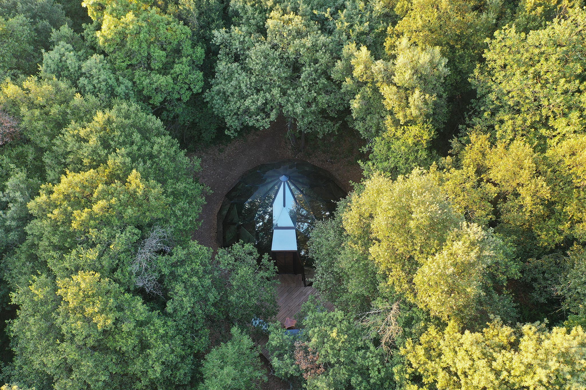 Chambre zome sous les étoiles à Maureillas-las-Illas