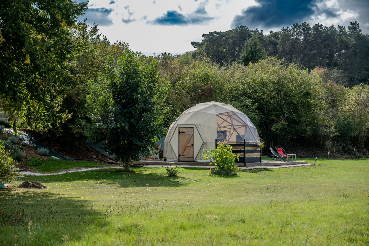 Intérieur bulle à Seigy