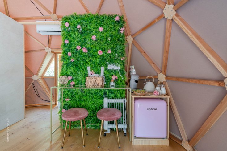 Dôme Fiore avec jacuzzi : Dôme en Île-de-France – photo 8 sur 37