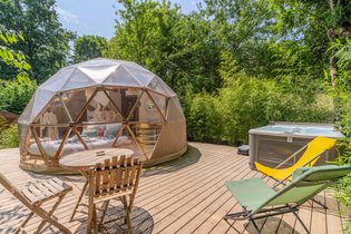 Dôme Fiore avec jacuzzi : Dôme en Île-de-France – photo 14 sur 37