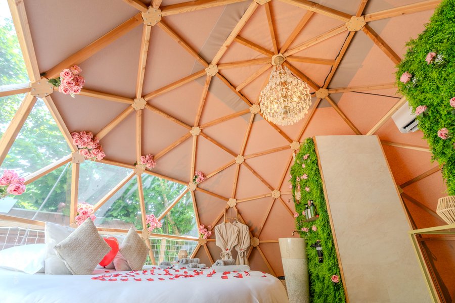 Dôme Fiore avec jacuzzi : Dôme en Île-de-France – photo 15 sur 37