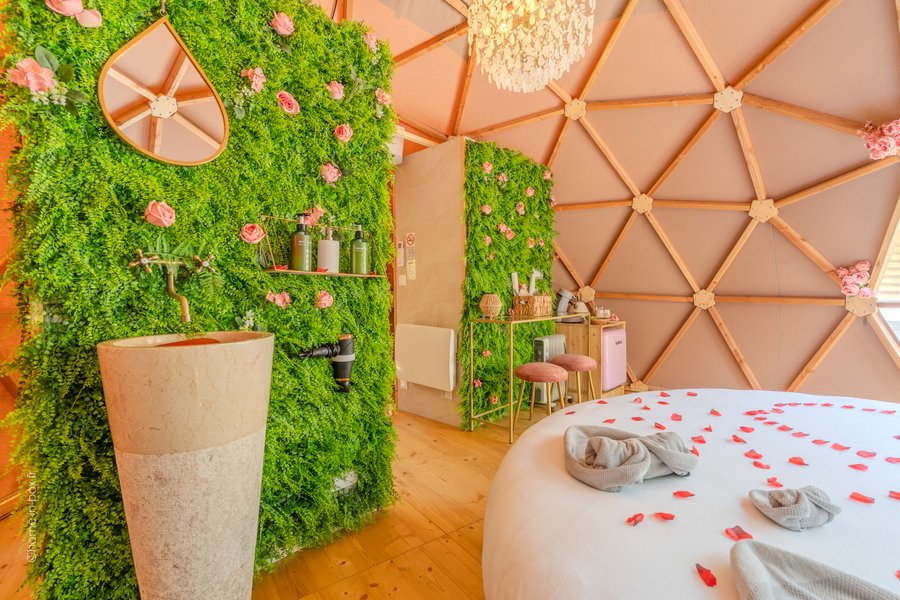 Dôme Fiore avec jacuzzi : Dôme en Île-de-France – photo 18 sur 37