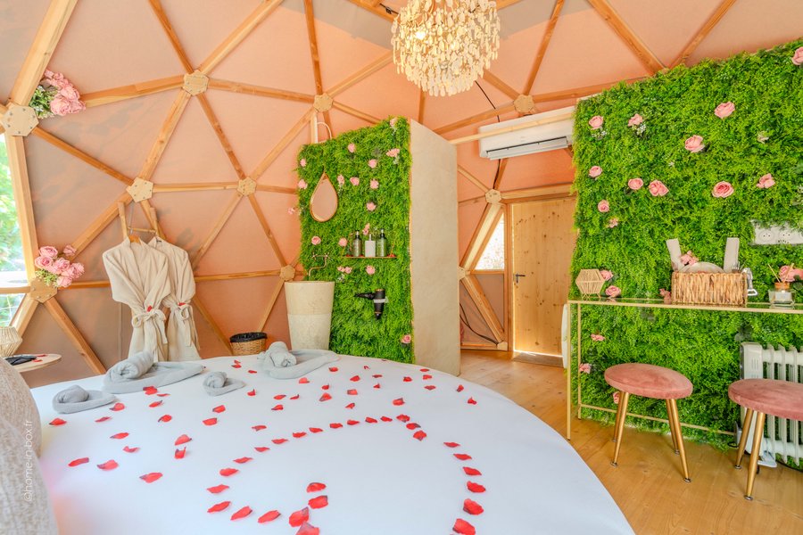 Dôme Fiore avec jacuzzi : Dôme en Île-de-France – photo 21 sur 37