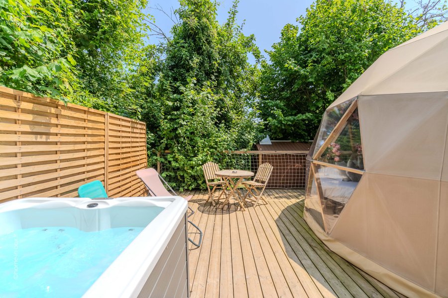 Dôme Fiore avec jacuzzi : Dôme en Île-de-France – photo 27 sur 37