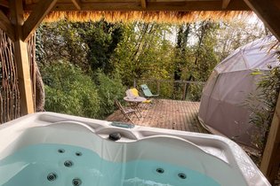 Dôme Fiore avec jacuzzi : Dôme en Île-de-France – photo 31 sur 37