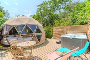 Dôme Fiore avec jacuzzi : Dôme en Île-de-France – photo 37 sur 37