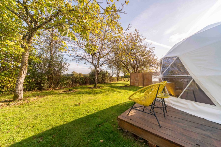 Dôme Sérénité : Dôme en Centre (Centre-Val de Loire) – vue extérieure