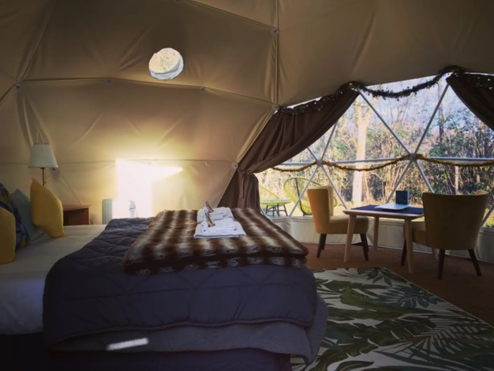 Chambre dôme sous les étoiles à Villentrois Faverolles En Berry