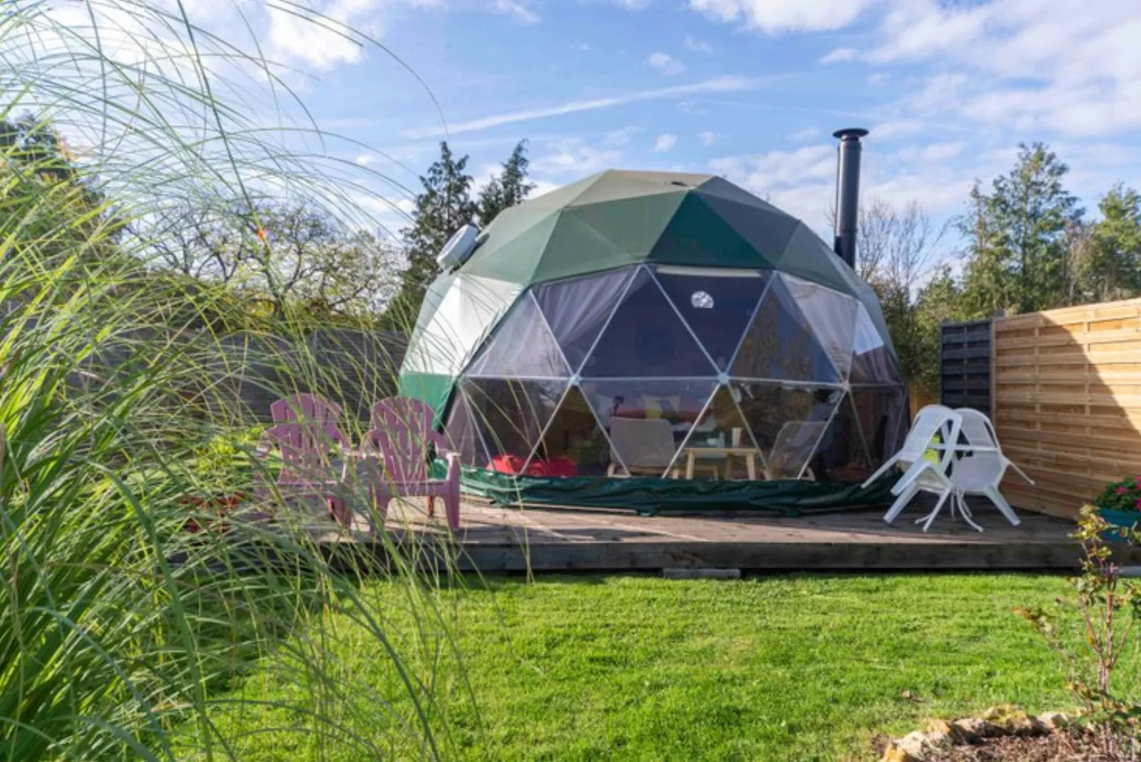 Zen Dome : Dôme en Centre (Centre-Val de Loire) - cadre naturel Indre