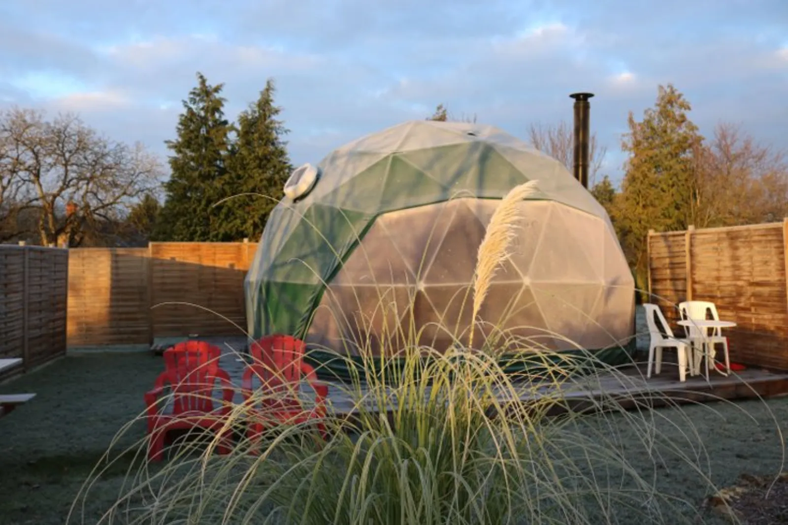 Chambre dôme sous les étoiles à Villentrois Faverolles En Berry