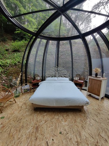 Le Dôme Transparent & son spa : Dôme en Midi-Pyrénées (Occitanie) – photo 8 sur 24