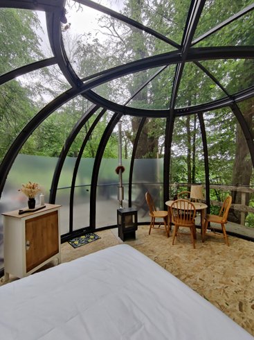 Le Dôme Transparent & son spa : Dôme en Midi-Pyrénées (Occitanie) – photo 10 sur 24