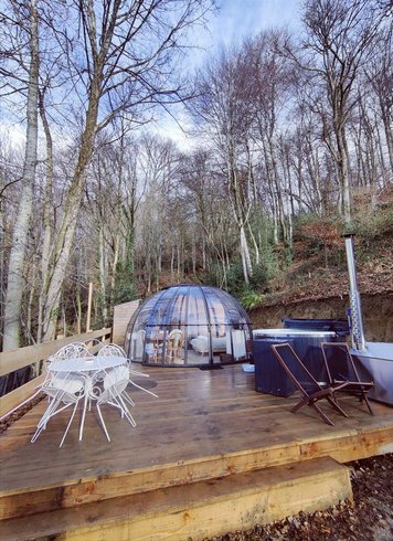Le Dôme Transparent & son spa : Dôme en Midi-Pyrénées (Occitanie) – photo 13 sur 24