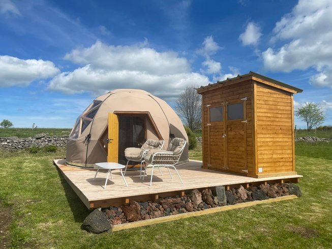 Intérieur dôme à Cros De Georand