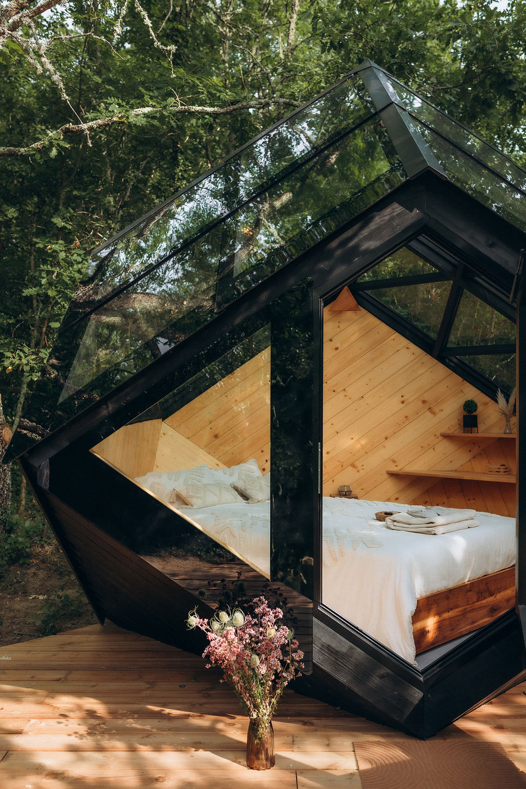 Cocon de verre avec Bain Nordique – cadre naturel Tarn-et-Garonne