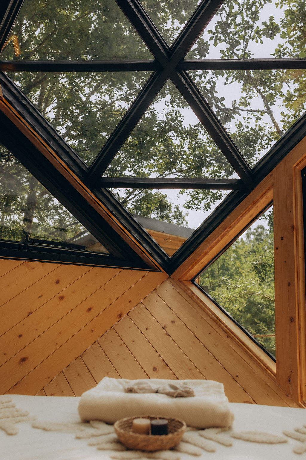 Chambre zome sous les étoiles à Moissac