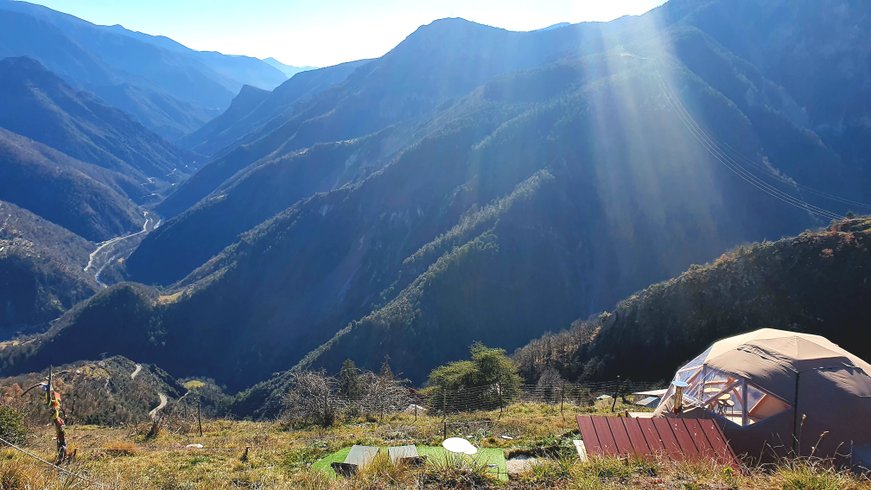 Dôme les 3 Flocons : Dôme en Provence-Alpes-Côte d'Azur – cadre naturel Alpes-Maritimes