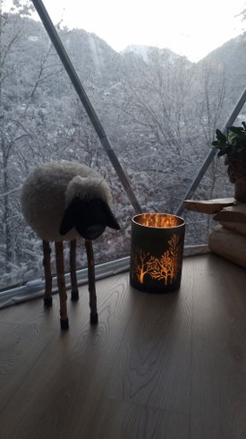 Dôme de l'eau & Demi-pension : Dôme en Rhône-Alpes (Auvergne-Rhône-Alpes) – photo 13 sur 20