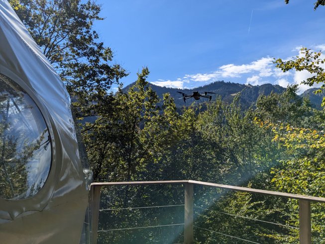 Dôme de l'eau & Demi-pension : Dôme en Rhône-Alpes (Auvergne-Rhône-Alpes) – photo 15 sur 20