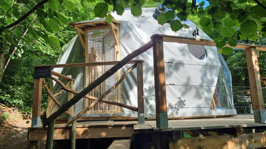 Dôme du Paradis & demi-pension : Dôme en Rhône-Alpes (Auvergne-Rhône-Alpes) – photo 8 sur 20