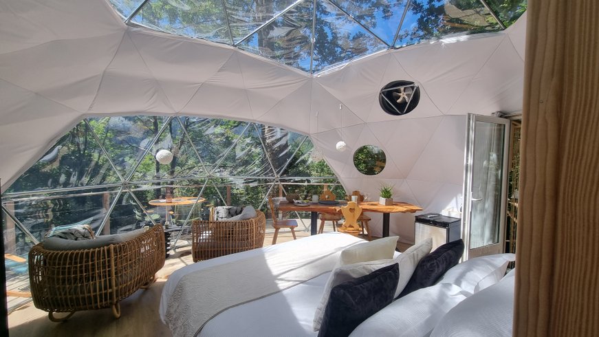 Dôme du Paradis & demi-pension : Dôme en Rhône-Alpes (Auvergne-Rhône-Alpes) – photo 9 sur 20