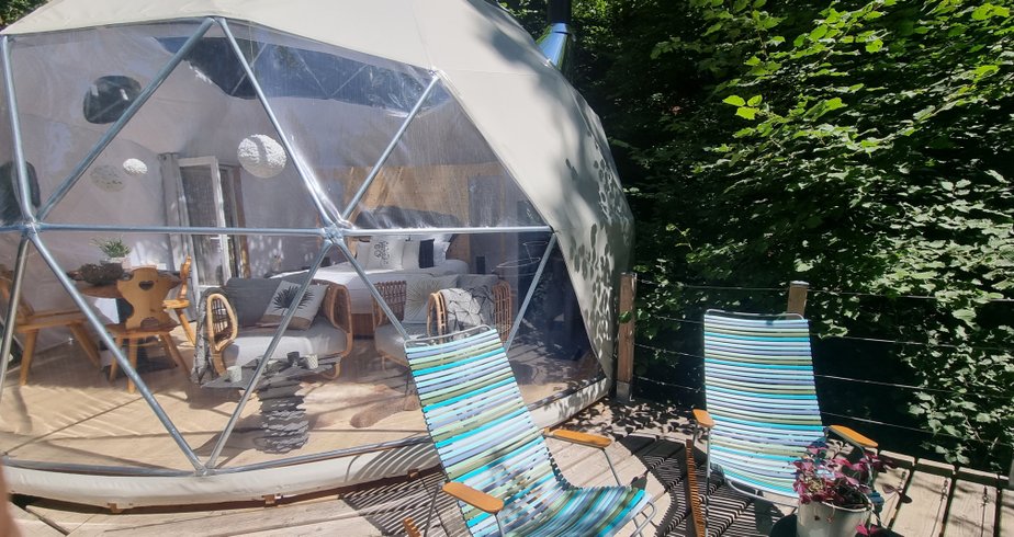 Dôme du Paradis & demi-pension : Dôme en Rhône-Alpes (Auvergne-Rhône-Alpes) – photo 15 sur 20