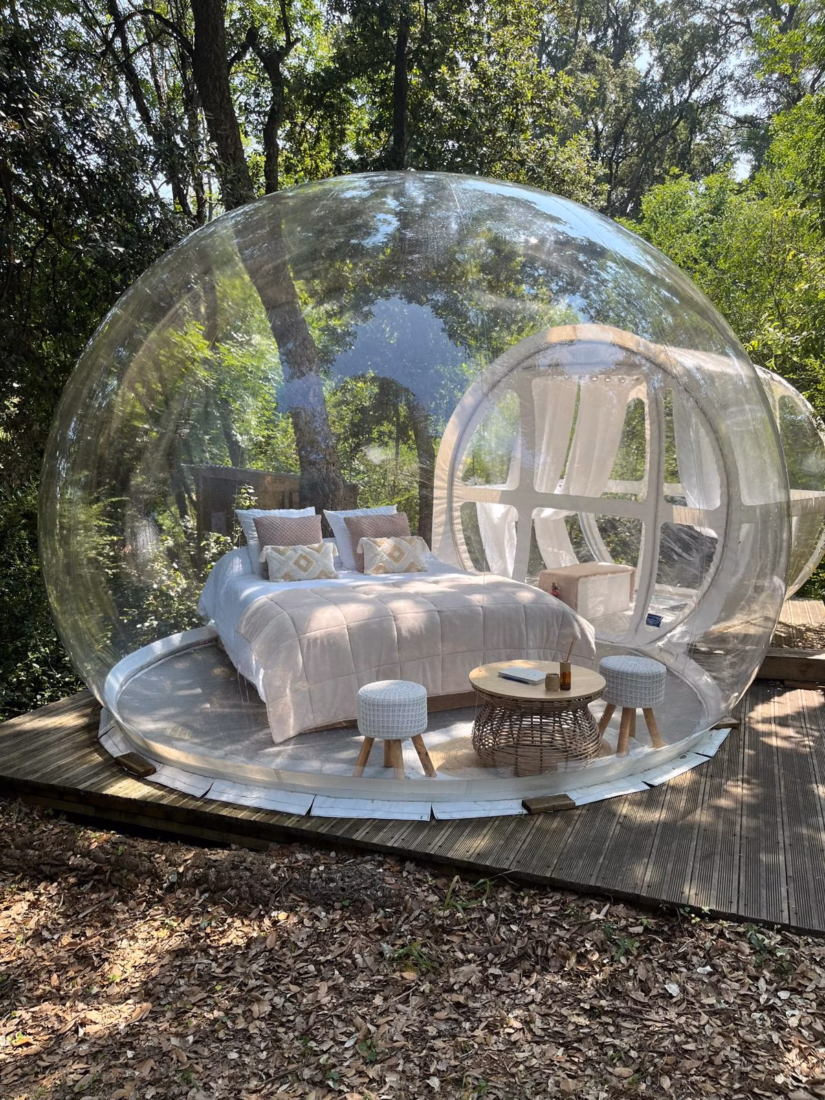 Les bulles de Cervioni - vue extérieure