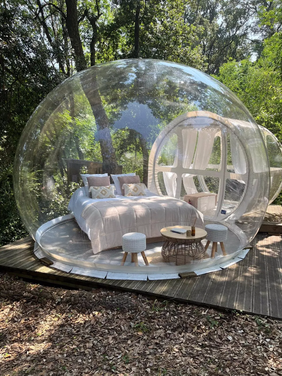 Les bulles de Cervioni - vue extérieure