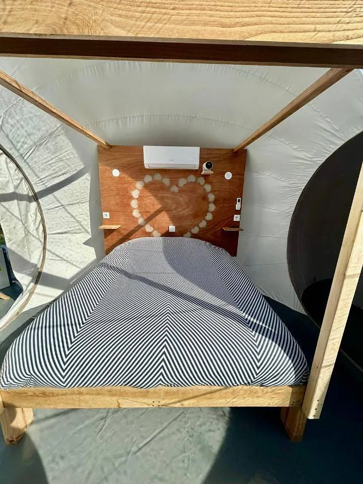 Les Bulles Nîmoises - Bulles transparentes avec jacuzzi et sauna (Nîmes, Gard) - photo 7 sur 9