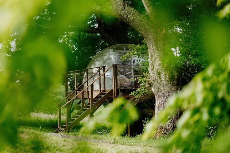 Intérieur dôme à Margouet Meymes