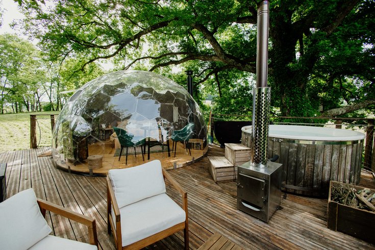 Dôme au cœur des chênes & SPA : Dôme en Midi-Pyrénées (Occitanie) – photo 8 sur 23