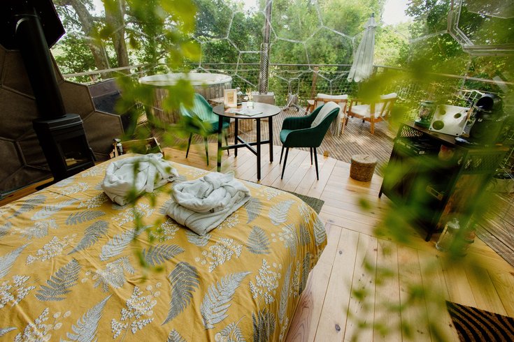 Dôme au cœur des chênes & SPA : Dôme en Midi-Pyrénées (Occitanie) – photo 9 sur 23