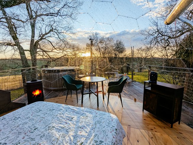 Dôme au cœur des chênes & SPA : Dôme en Midi-Pyrénées (Occitanie) – photo 11 sur 23