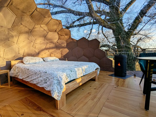 Dôme au cœur des chênes & SPA : Dôme en Midi-Pyrénées (Occitanie) – photo 14 sur 23