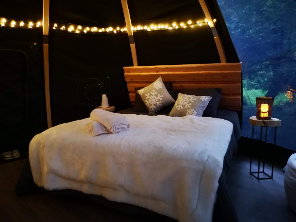 Intérieur bulle à Cier-de-Luchon