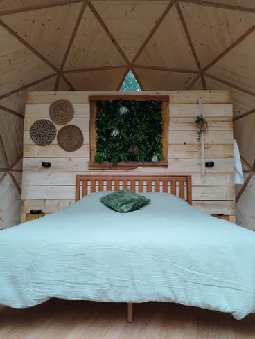 Intérieur dôme à Zutkerque