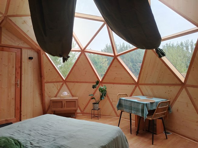 Le Dôme de Draëck & Sauna privatif : Dôme en Nord-Pas-de-Calais (Hauts-de-France) – photo 8 sur 21