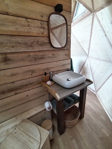 Le Dôme de Draëck & Sauna privatif : Dôme en Nord-Pas-de-Calais (Hauts-de-France) – photo 12 sur 21