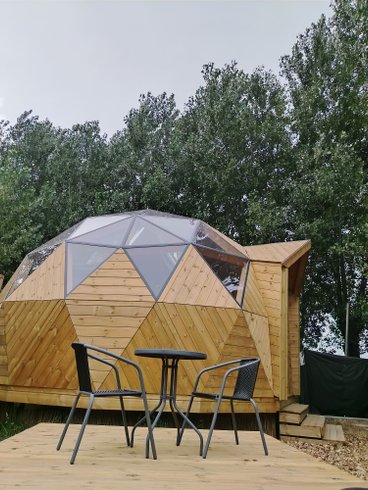 Le Dôme de Draëck & Sauna privatif : Dôme en Nord-Pas-de-Calais (Hauts-de-France) – photo 13 sur 21