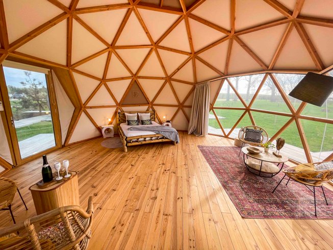 Le Dôme avec Bain nordique : Dôme en Île-de-France – photo 8 sur 29