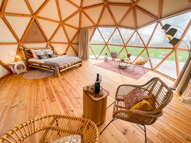 Le Dôme avec Bain nordique : Dôme en Île-de-France – photo 10 sur 29