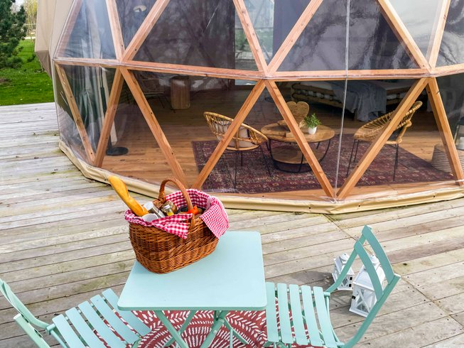 Le Dôme avec Bain nordique : Dôme en Île-de-France – photo 15 sur 29